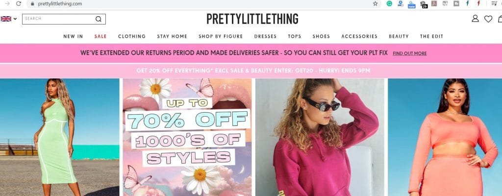 PrettyLittleThing UK