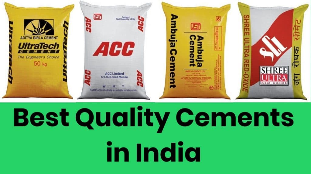 Best cement in India
